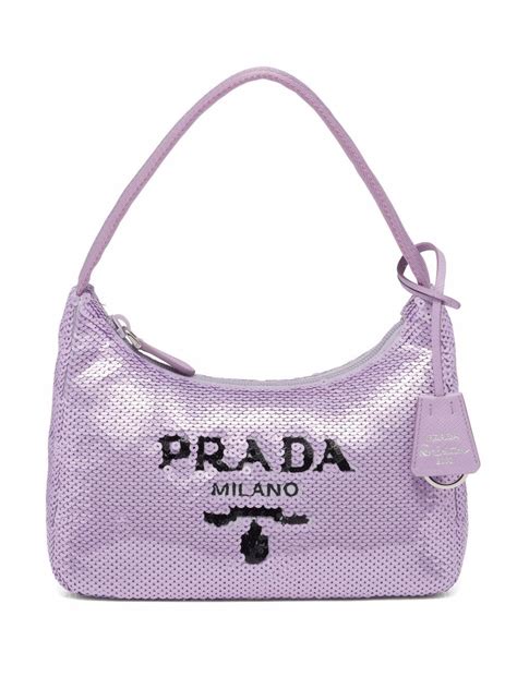 sequin prada bag|re nylon mini bag prada.